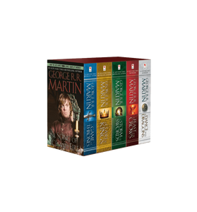 George R R Martins A Game Of Thrones 5 Book Boxed Set Song Of Ice And Fire Series A Game Of Thrones A Clash Of Kings A Storm Of Swords A Feast For Crows And A Dance With Dragons
