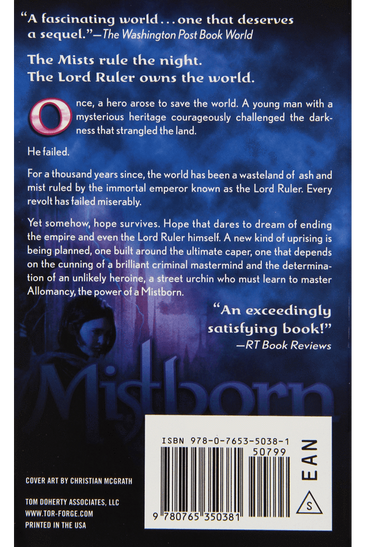 Mistborn Trilogy By Brandon Sanderson